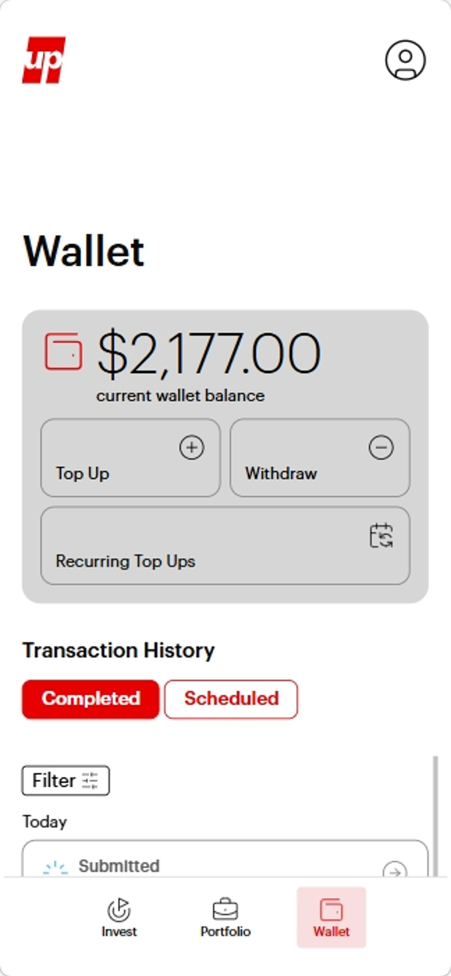 Go to Wallet