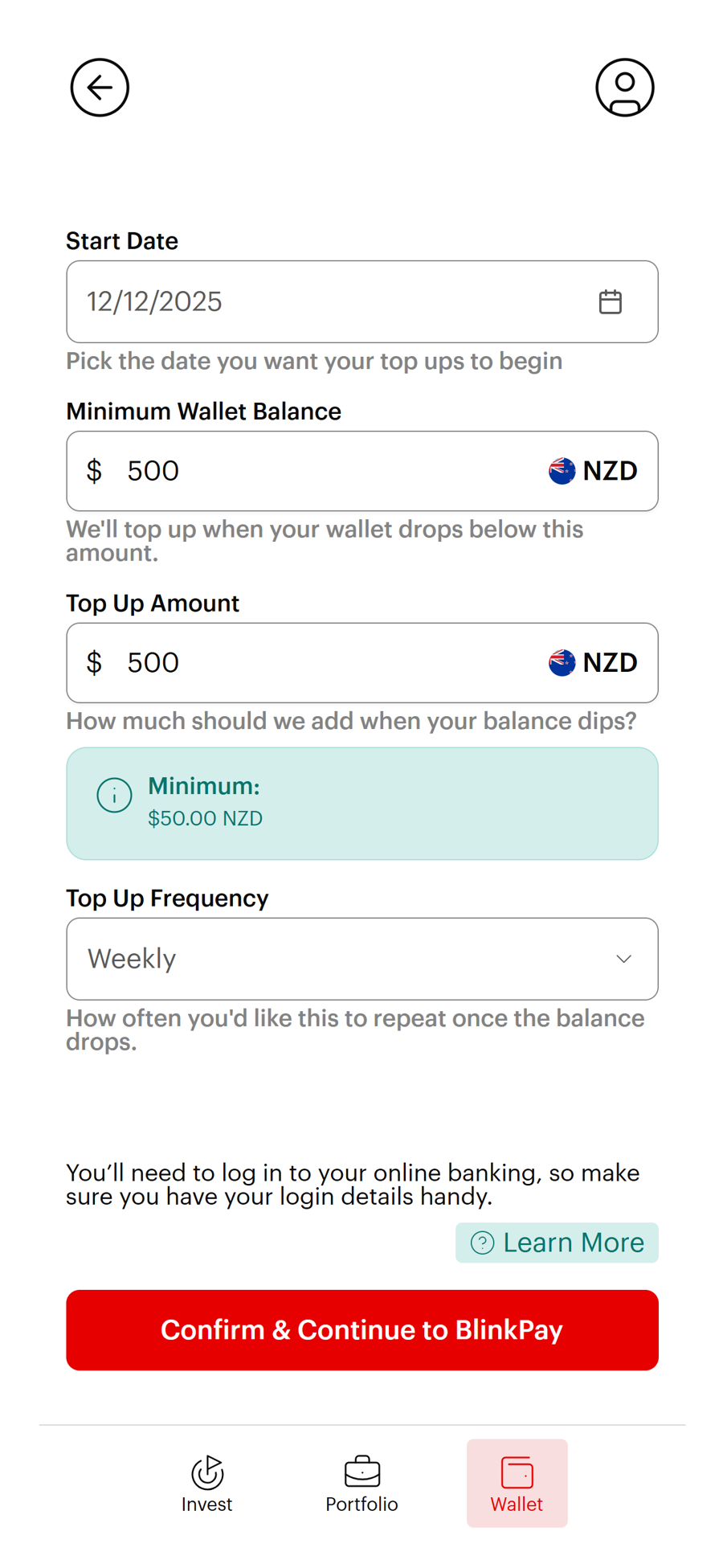 Redirect to BlinkPay